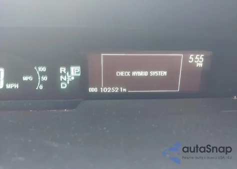 2011 Toyota Prius Two z USA, uszkodzony, nr VIN JTDKN3DU4B5256611